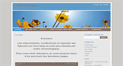 Desktop Screenshot of joelclerget.com